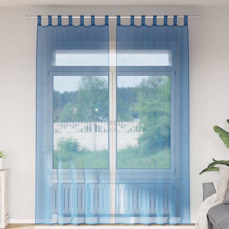 Gordijnen Voile Met Roedezakken 2 St