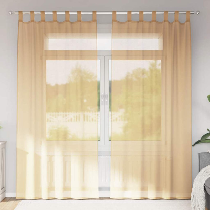Gordijnen Voile Met Roedezakken 2 St