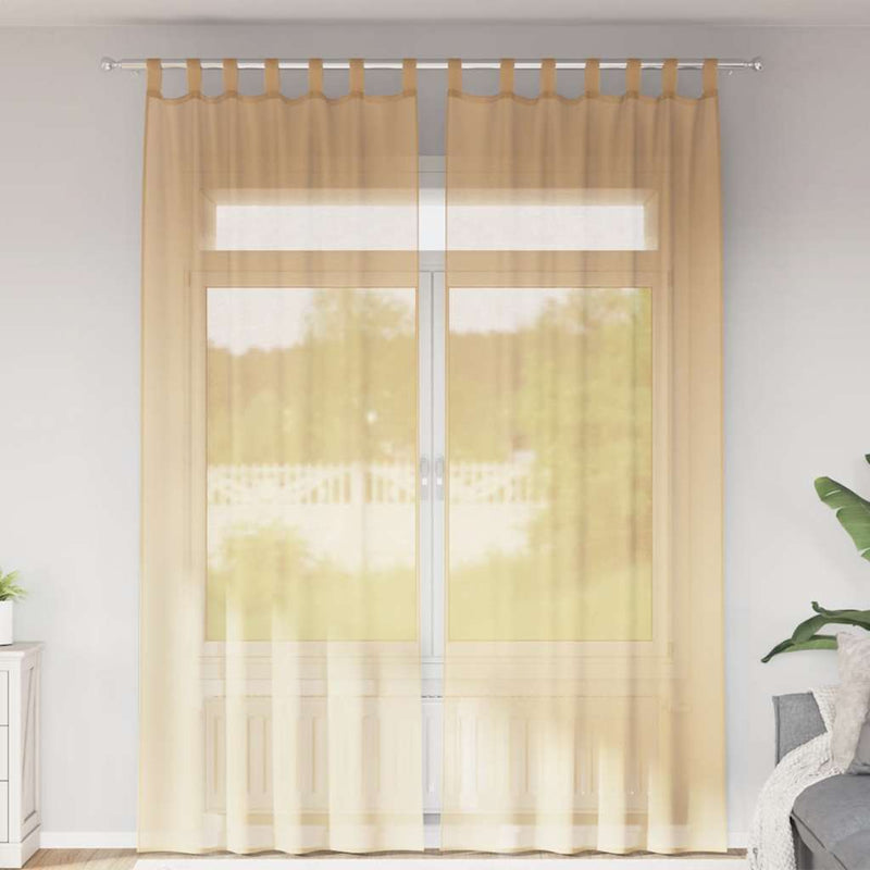 Gordijnen Voile Met Roedezakken 2 St