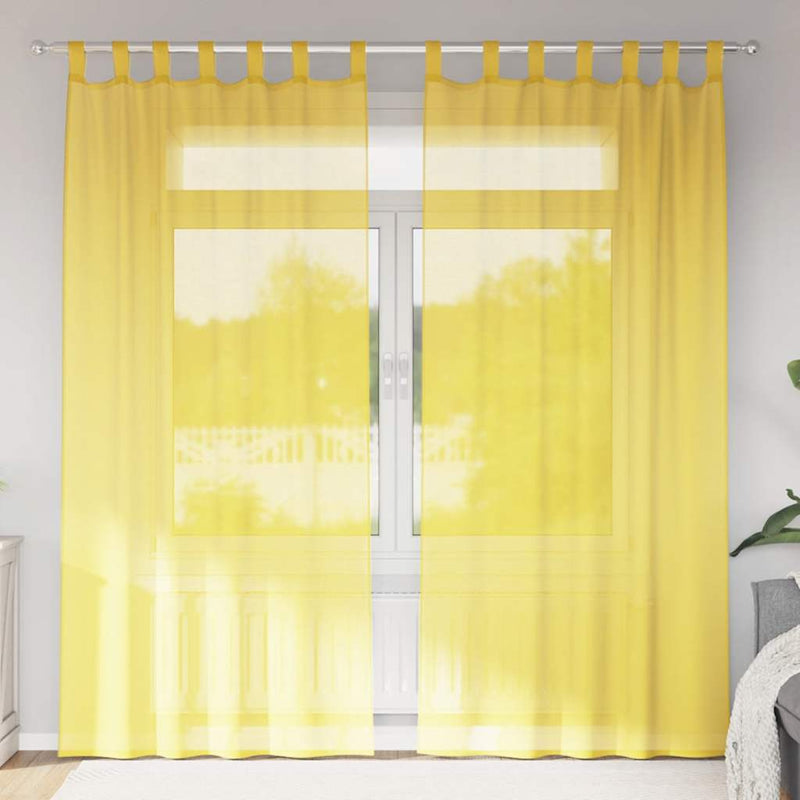 Gordijnen Voile Met Roedezakken 2 St