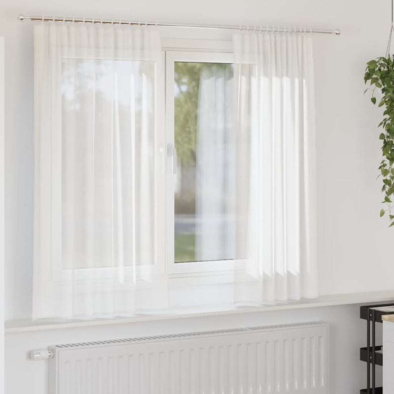 Gordijnen Voile Met Roedezakken 2 St