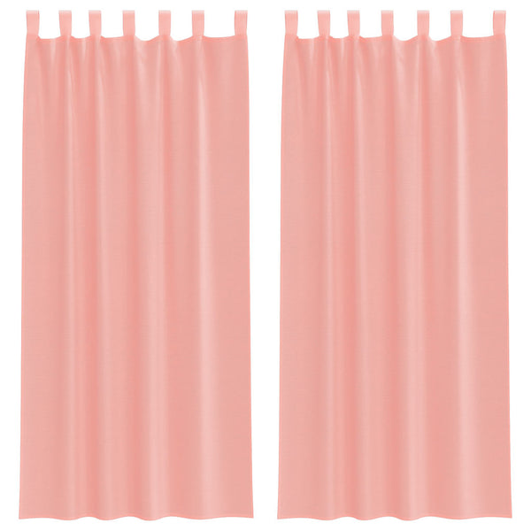 Gordijnen Voile 2 St Roze