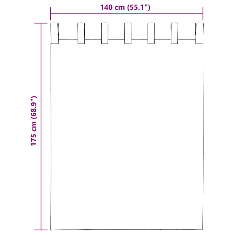 Gordijnen Voile 2 St Lichtgrijs