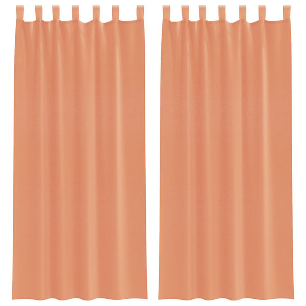 Gordijnen Voile 2 St Terracotta