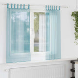 Gordijnen 2 St Turkoois Turquoise