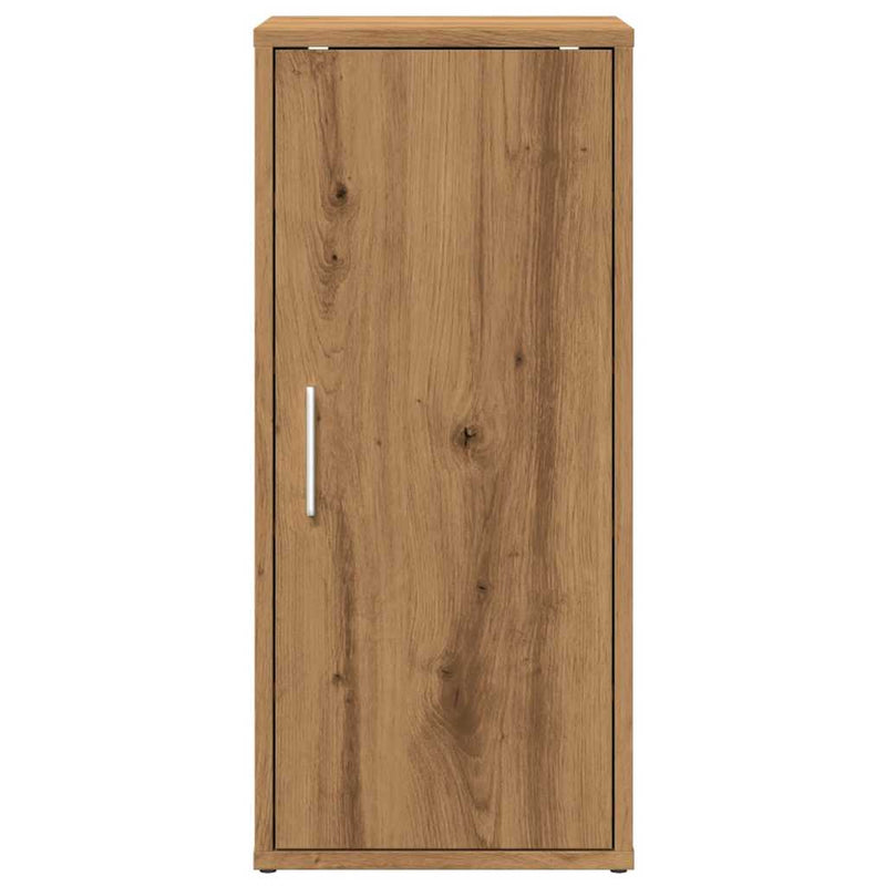 Schoenenkasten 2 St 32X35X70 Cm Bewerkt Hout Artisanaal Eiken
