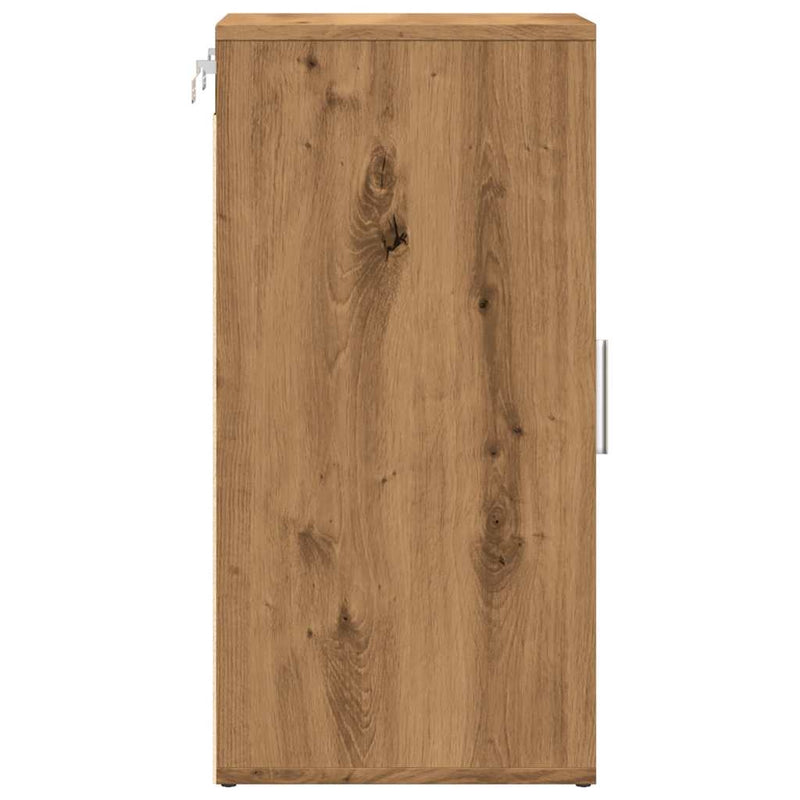 Schoenenkasten 2 St 32X35X70 Cm Bewerkt Hout Artisanaal Eiken