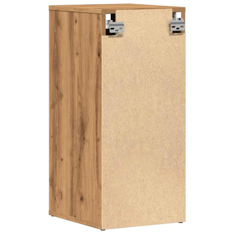 Schoenenkasten 2 St 32X35X70 Cm Bewerkt Hout Artisanaal Eiken