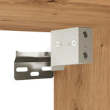 Schoenenkasten 2 St 32X35X70 Cm Bewerkt Hout Artisanaal Eiken