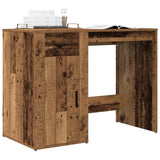 Bureau Met Lade 100 X 49 X 75 Cm Bewerkt Hout