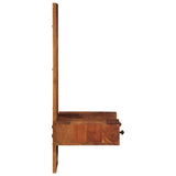 Wandspiegel Met Lades 60X33X90 Cm Massief Acaciahout