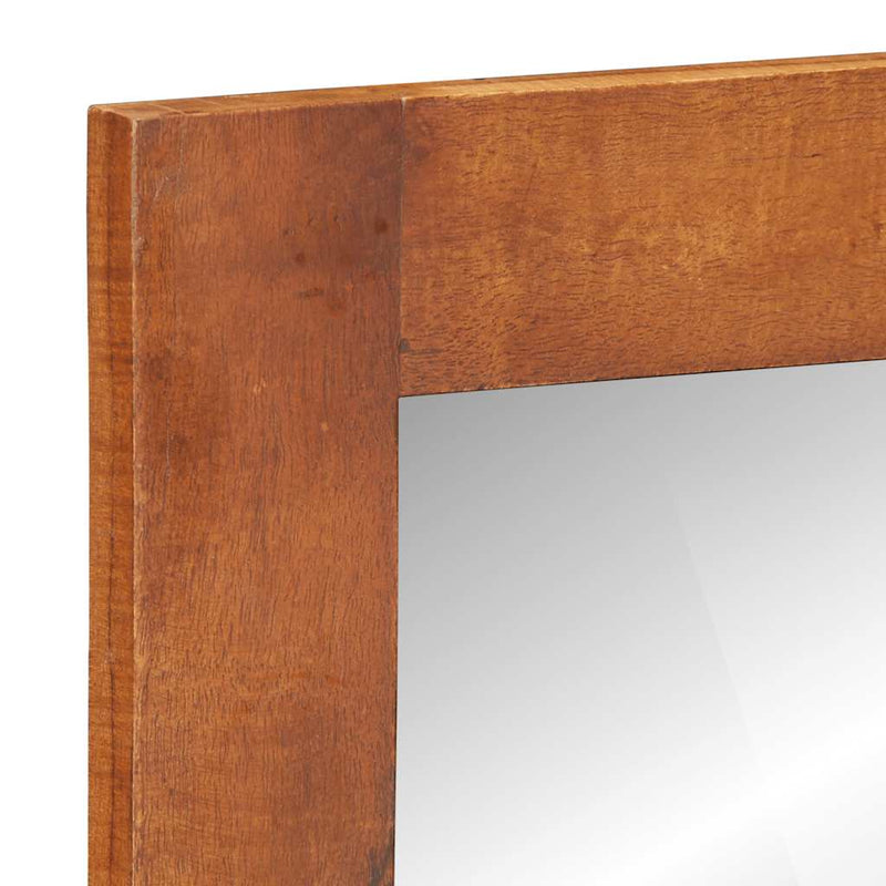 Wandspiegel Met Lades 60X33X90 Cm Massief Acaciahout