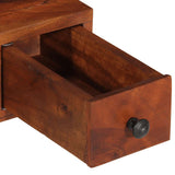 Wandspiegel Met Lades 60X33X90 Cm Massief Acaciahout