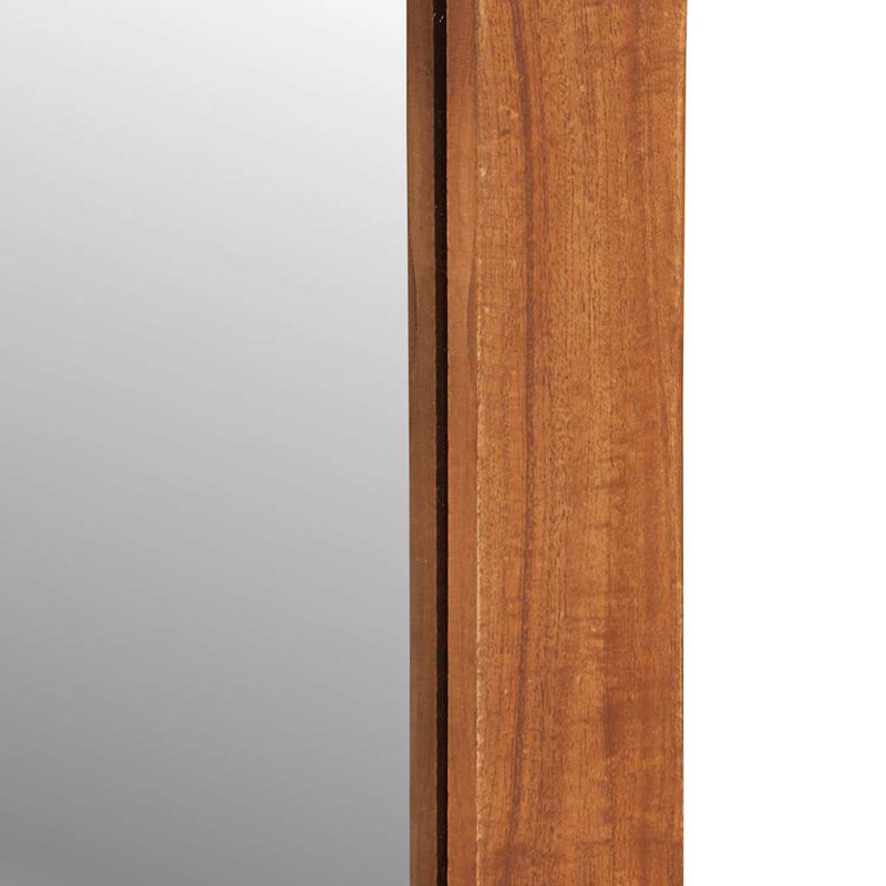 Wandspiegel Met Lades 60X33X90 Cm Massief Acaciahout