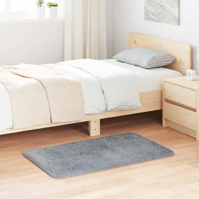Hoogpolig Vloerkleed Navarra Polyester Lichtgrijs