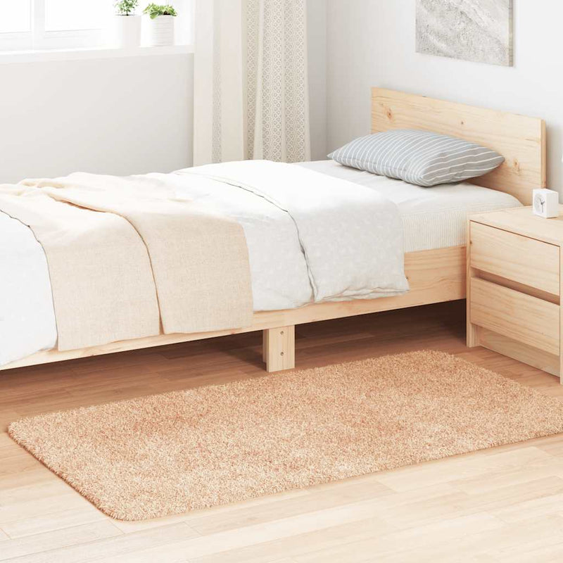 Hoogpolig Vloerkleed Navarra Polyester Beige