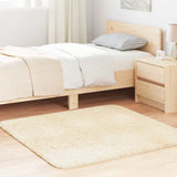 Hoogpolig Vloerkleed Navarra Polyester Kleurig Crème