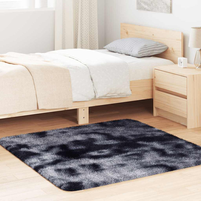 Hoogpolig Vloerkleed Navarra Polyester Donkergrijs
