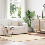 Hoogpolig Vloerkleed Navarra Polyester Kleurig Crème