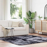 Hoogpolig Vloerkleed Navarra Polyester Donkergrijs