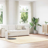 Hoogpolig Vloerkleed Navarra Polyester Kleurig Crème