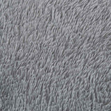 Hoogpolig Vloerkleed Navarra Polyester Zilvergrijs