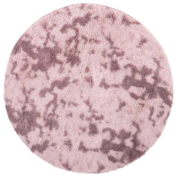 Hoogpolig Vloerkleed Navarra Polyester Stoffig Roze Dusty Pink