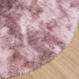 Hoogpolig Vloerkleed Navarra Polyester Stoffig Roze Dusty Pink