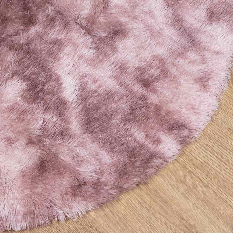 Hoogpolig Vloerkleed Navarra Polyester Stoffig Roze Dusty Pink