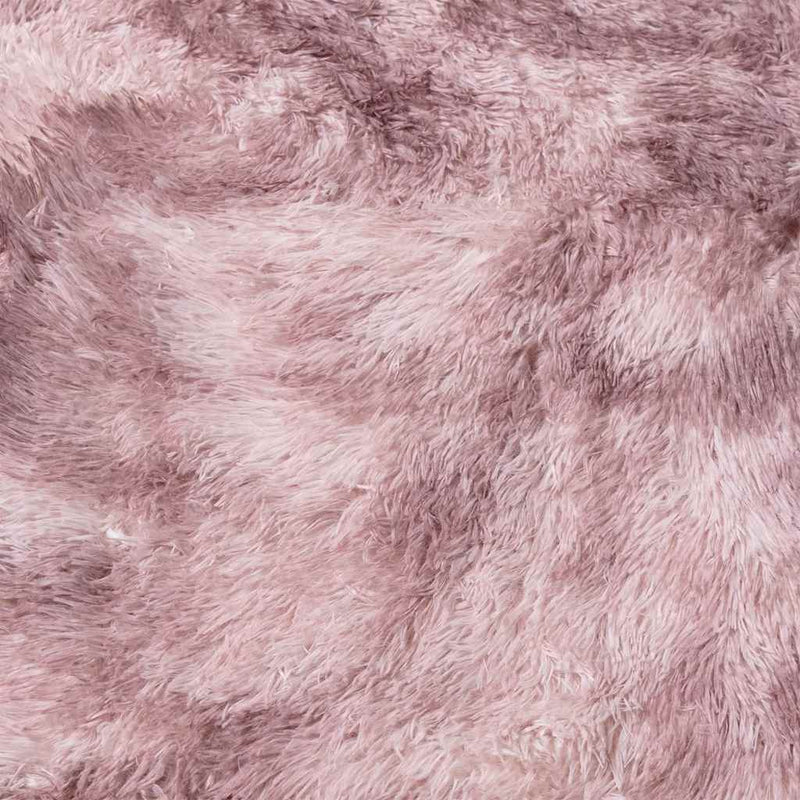 Hoogpolig Vloerkleed Navarra Polyester Stoffig Roze Dusty Pink