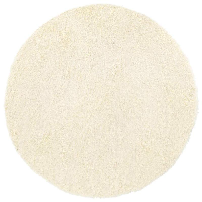 Hoogpolig Vloerkleed Navarra Polyester Kleurig Crème