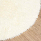 Hoogpolig Vloerkleed Navarra Polyester Kleurig Crème