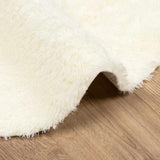 Hoogpolig Vloerkleed Navarra Polyester Kleurig Crème