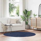 Hoogpolig Vloerkleed Navarra Polyester Marineblauw