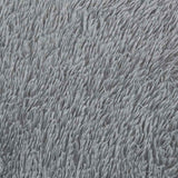 Hoogpolig Vloerkleed Navarra 200X200 Cm Polyester Lichtgrijs