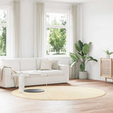 Hoogpolig Vloerkleed Navarra Polyester Kleurig Crème