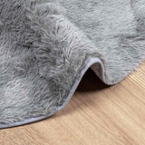 Hoogpolig Vloerkleed Navarra Polyester Lichtgrijs