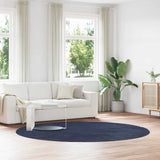 Hoogpolig Vloerkleed Navarra Polyester Marineblauw