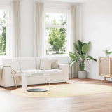 Hoogpolig Vloerkleed Navarra Polyester Kleurig Crème
