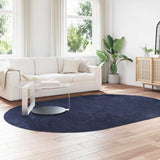 Hoogpolig Vloerkleed Navarra Polyester Marineblauw