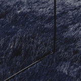 Hoogpolig Vloerkleed Navarra Polyester Marineblauw