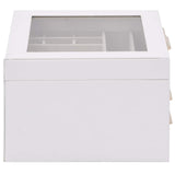 Sieradendoosje 3-Laags 23X20,5X14 Cm Wit