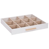 Sieradendoosje 3-Laags 23X20,5X14 Cm Wit