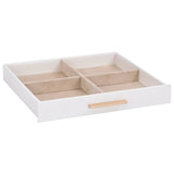 Sieradendoosje 3-Laags 23X20,5X14 Cm Wit
