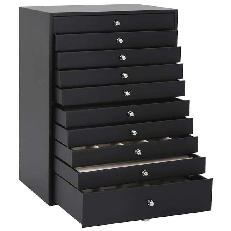 Sieradendoos 10-Laags Met Horlogehouders 29X20,5X40,5 Cm