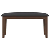 Bank 90 Cm Massief Hout Rubber
