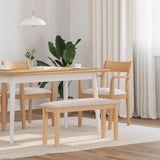 Bank 90 Cm Massief Hout Rubber