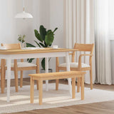 Bank 90 Cm Massief Hout Rubber