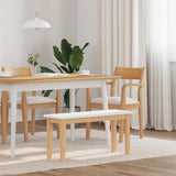 Bank 90 Cm Massief Hout Rubber