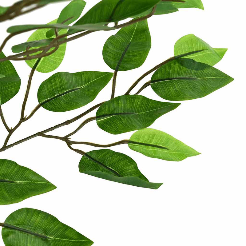 Kunst Ficus Plant 1260 Bladeren Groen